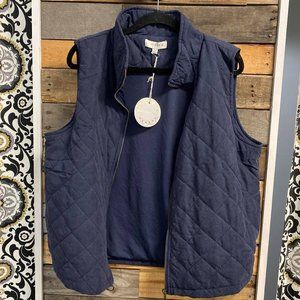 Plus Sized Blue Vest!